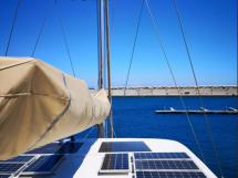 NG 66' Catamaran - Rouf et panneaux solaires