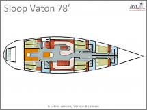 AYC Yachtbrokers - SLOOP VATON 78 