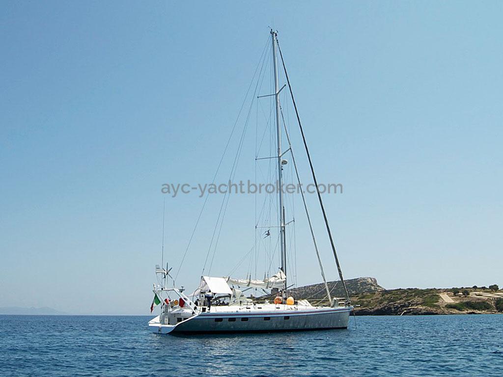 AYC Yachtbroker - Cigale 16 - Au mouillage