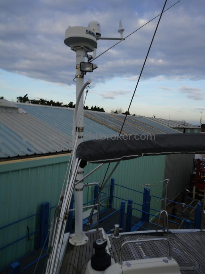 Hanse 531 - Mât porte-antennes