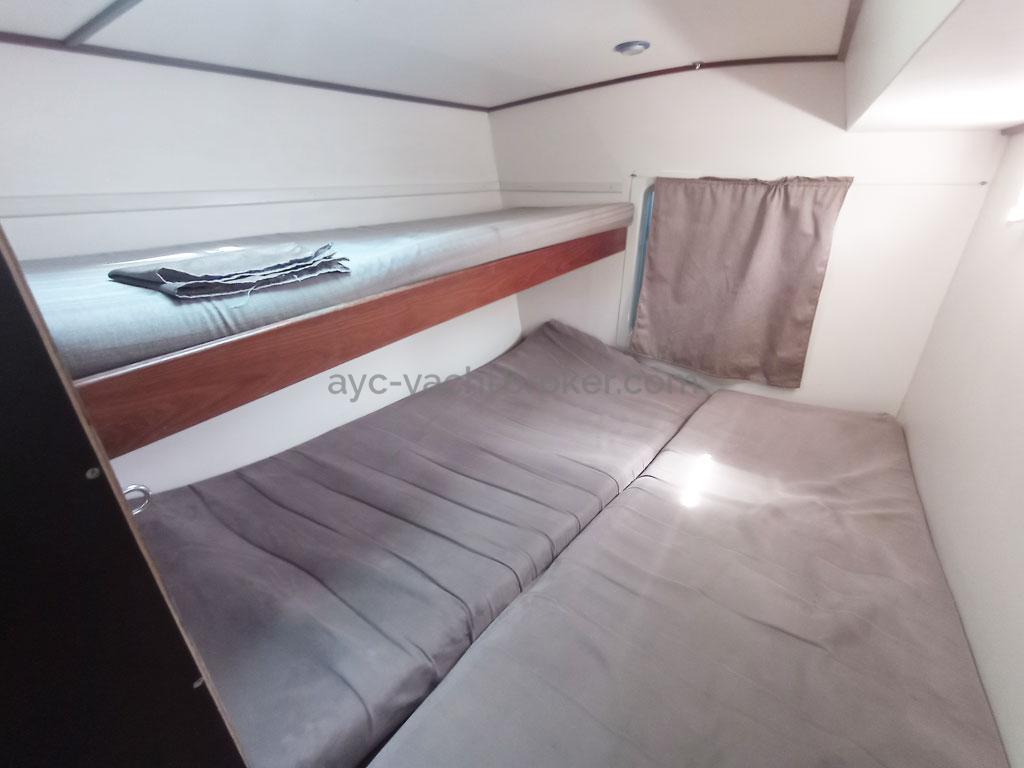 AYC Yachtbroker - Meta 20m - Cabine arrière double tribord